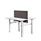 Height adjustable office desk